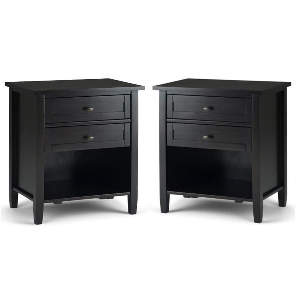 2-Piece Wood Nightstand Set V64484