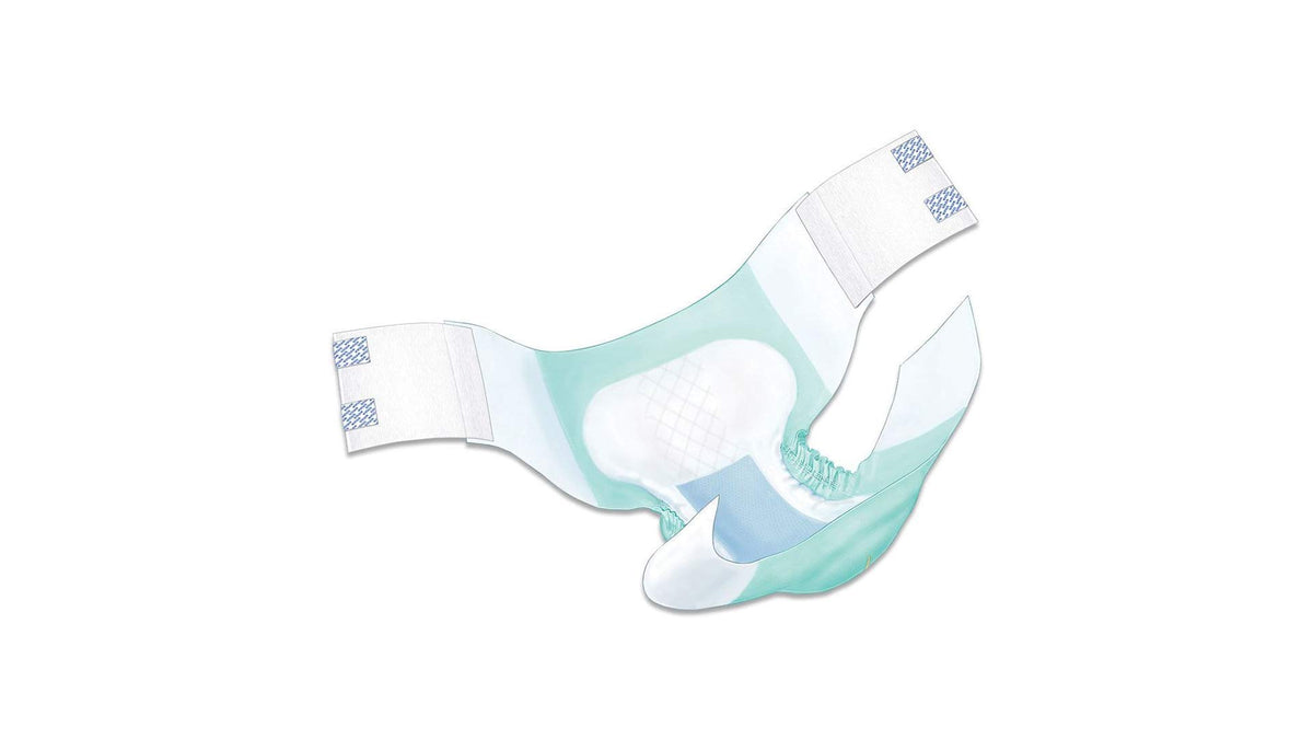Adult Brief 2X-Large Maximum Absorbency Case of 48 E972