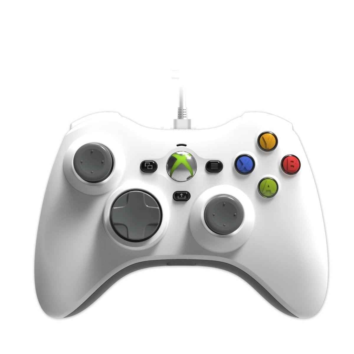 White Wired Gaming Controller with 3.5MM Audio Jack G77560