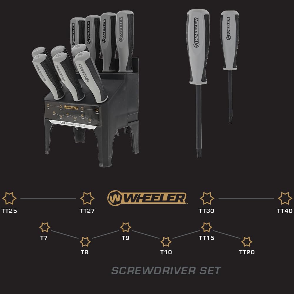 10 Piece Torx Screwdriver Set A79789