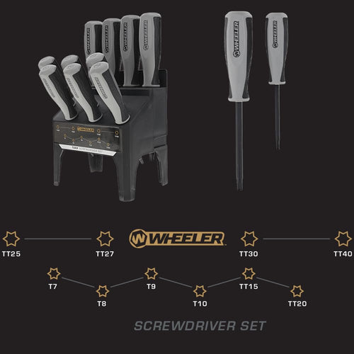 10 Piece Torx Screwdriver Set A79789