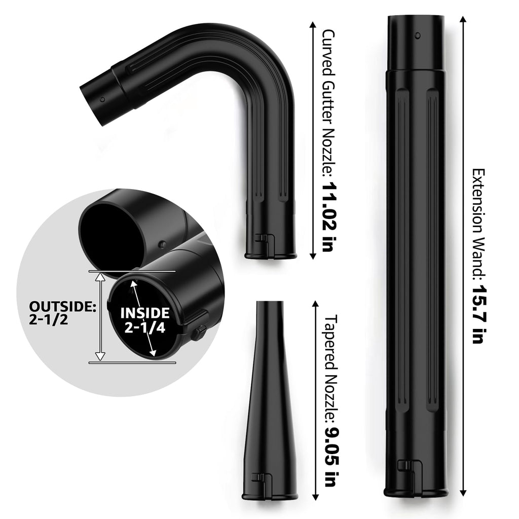 2-1/2 in. Gutter Cleaning Attachment Kit for Wet Dry Vac N751