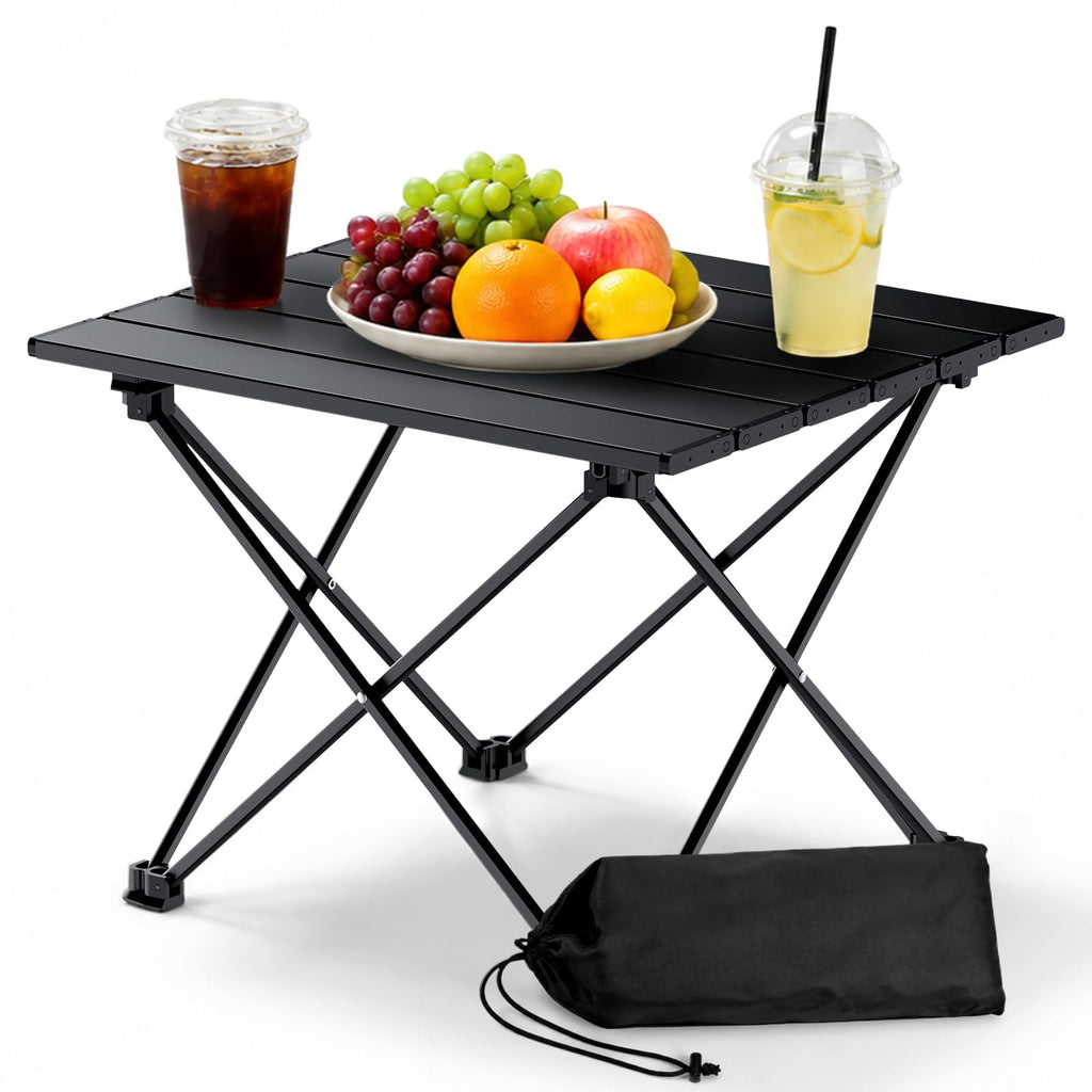 Small Folding Camping Table Aluminum Frame Y500317