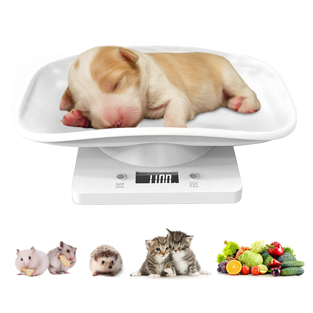 Pet Scale 33lb Capacity with Tape Measure H216186