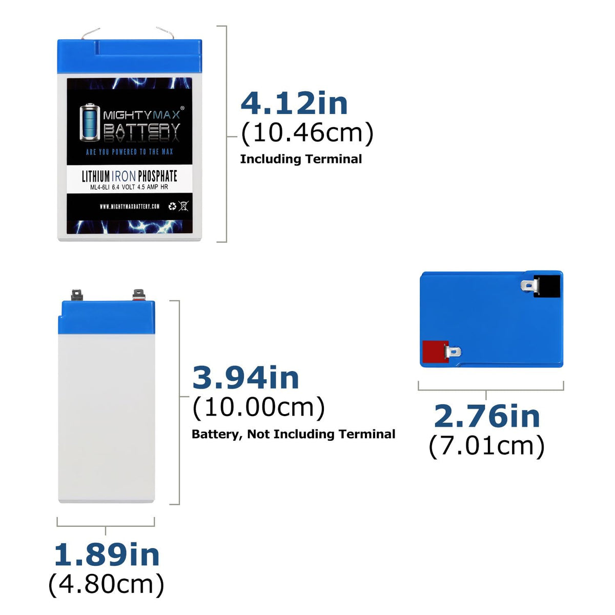 6V 4.5AH Lithium Replacement Battery G867835
