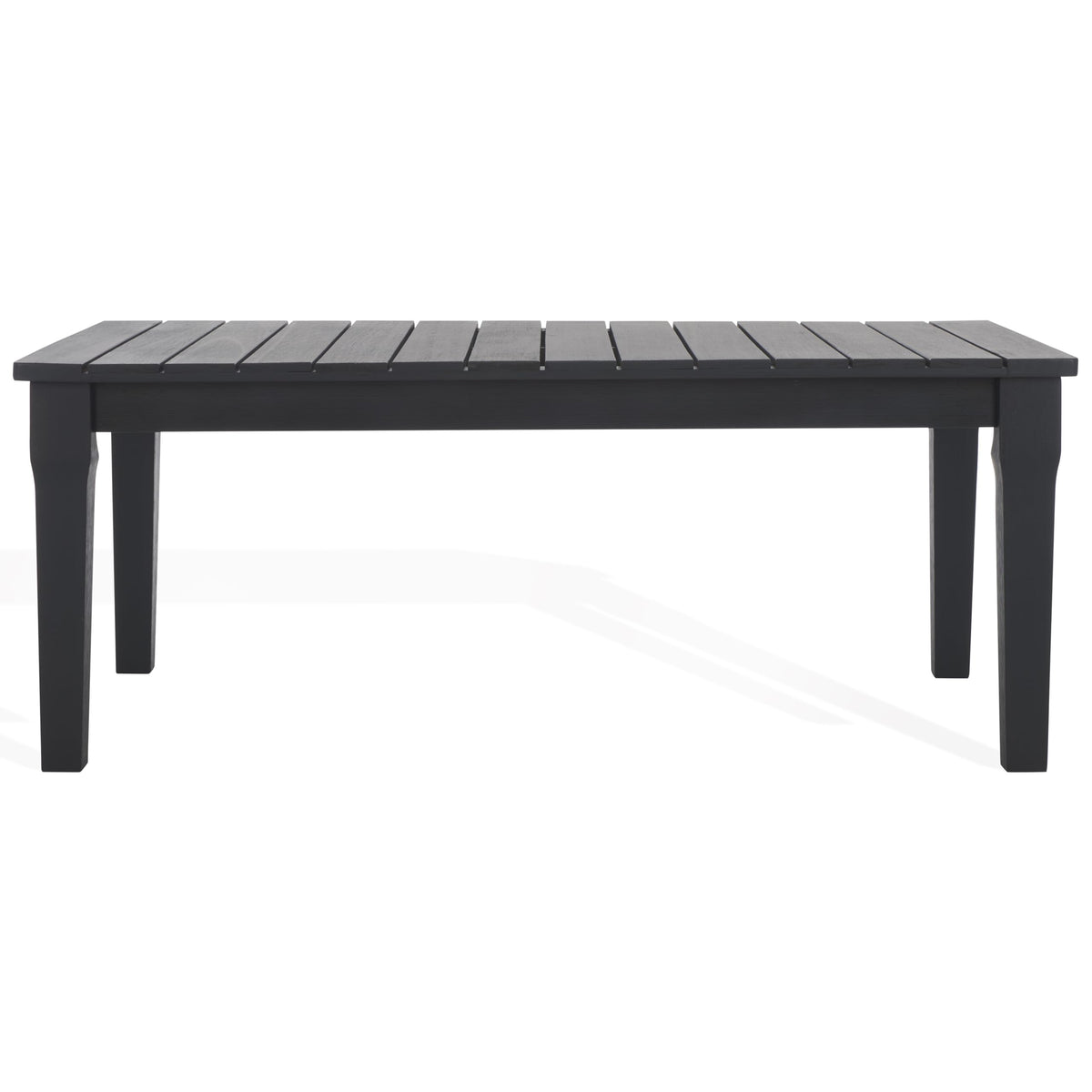 Black Solid Wood Coffee Table A2677