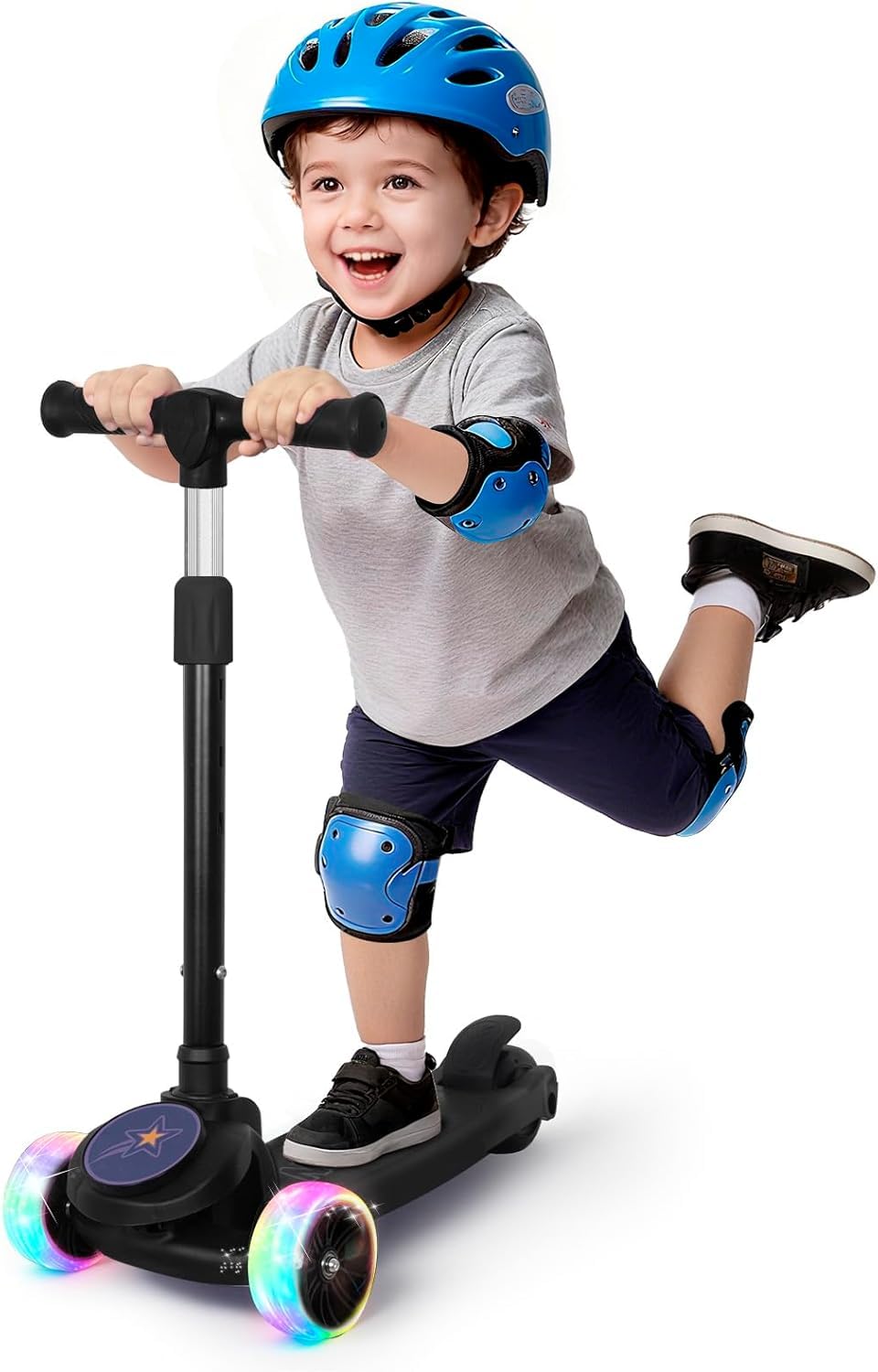 3 Wheel Kids Scooter with Light Up Wheels O65680