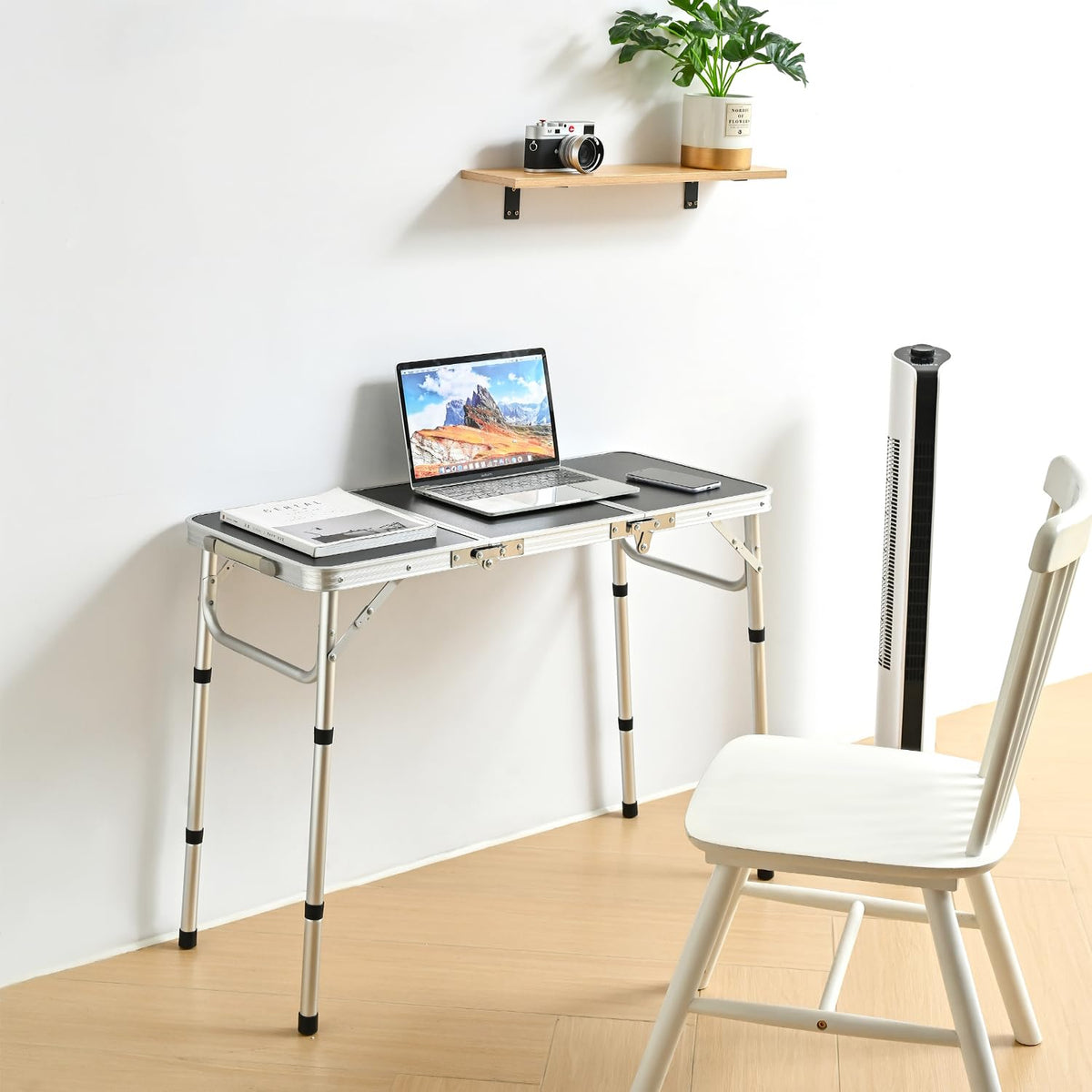3ft Folding Camping Table with Storage Net A46562