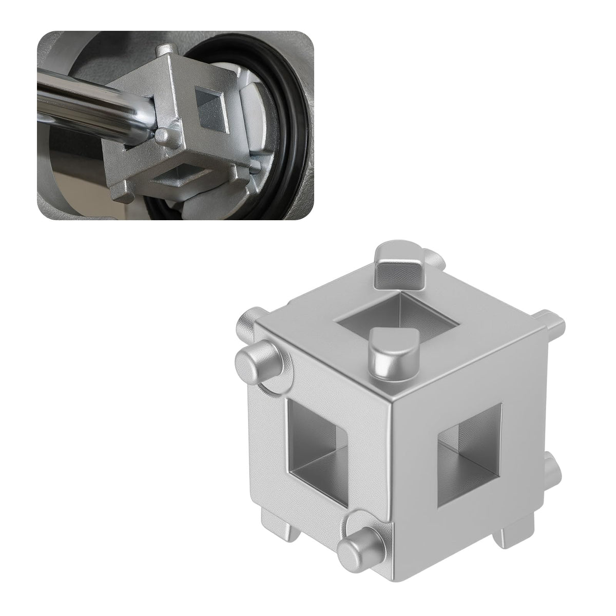 Brake Caliper Compression Tool with 3/8" Square Drive Hole X5733