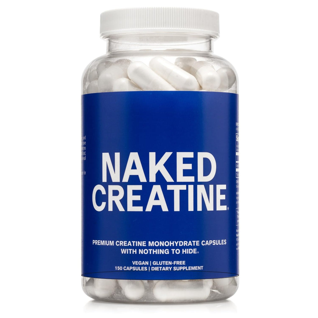 Micronized Creatine Monohydrate Capsules 2.5g 75 Servings Vegan Q583970