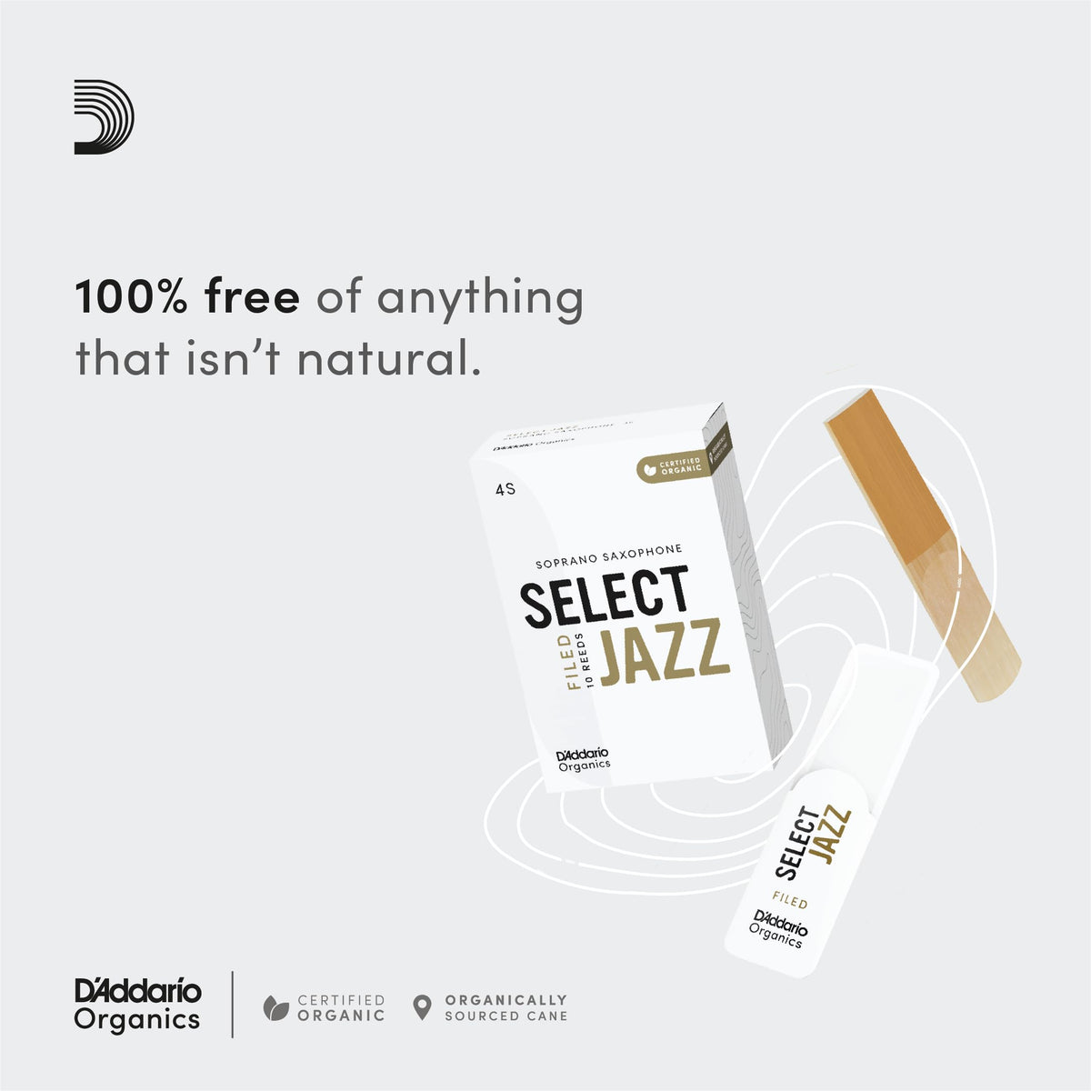 Alto Sax Reeds 2 Medium 10-Pack I490