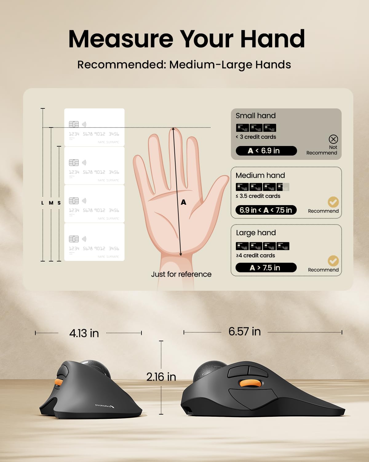 Wireless Bluetooth Trackball Mouse, Gray R132514