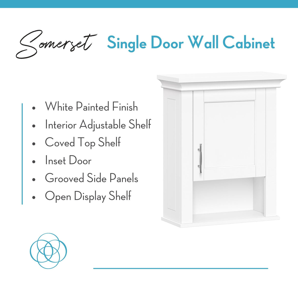 White Wall Mount Medicine Cabinet Q960