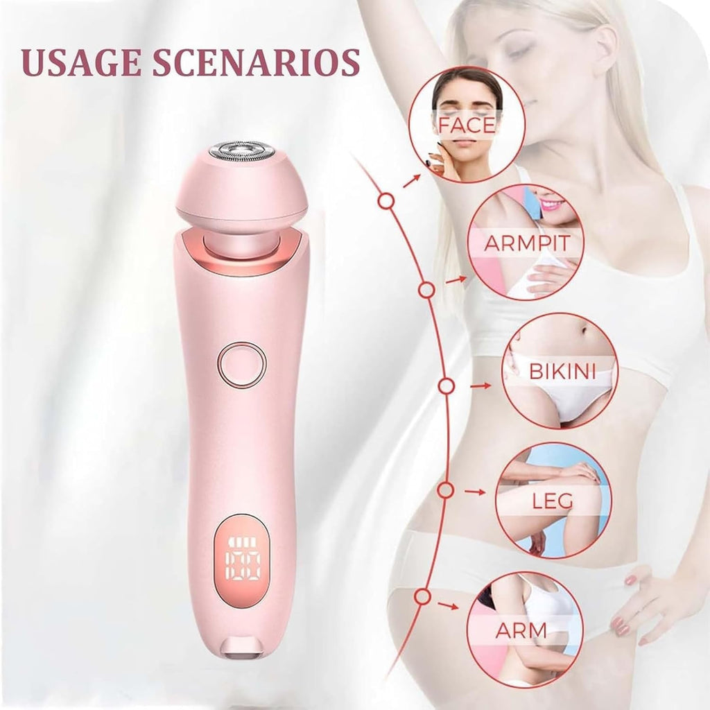 Blue Compact Facial Hair Removal Epilator J1785
