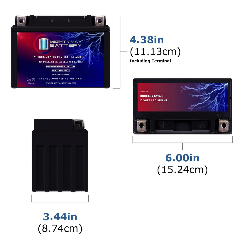12V 11.2AH Replacement Battery 2 Pack M716