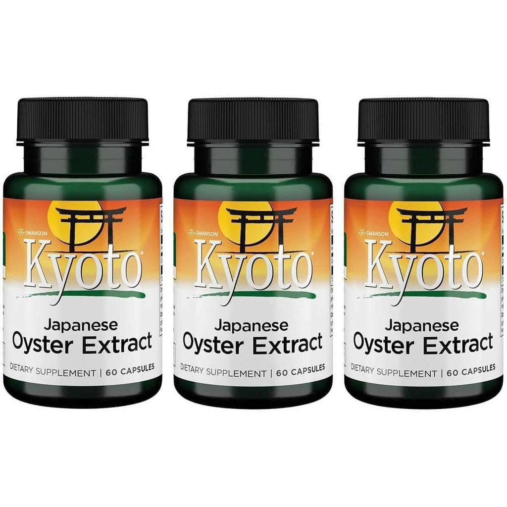 Oyster Extract 500 mg 60 Capsules 3 Pack Y71741
