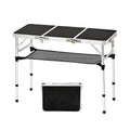 3ft Folding Camping Table with Storage Net A46562