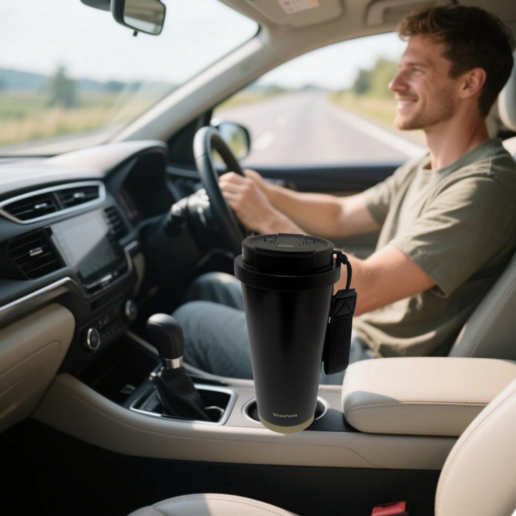 16 oz Insulated Stainless Steel Travel Mug Y946471