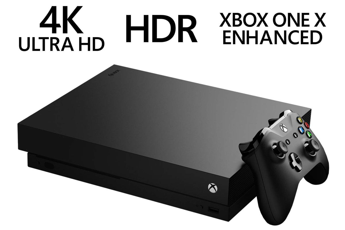 Xbox One X 1TB Gaming Console with Wireless Controller Black H2141