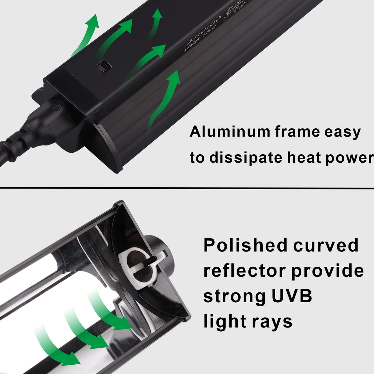 T5 UVB Lighting Combo Kit 22Inch 24W U3799