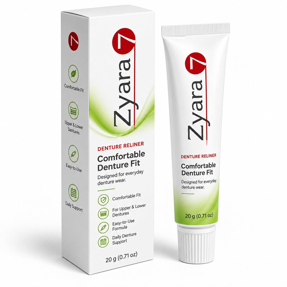Denture Cream 0.71 Oz A861968