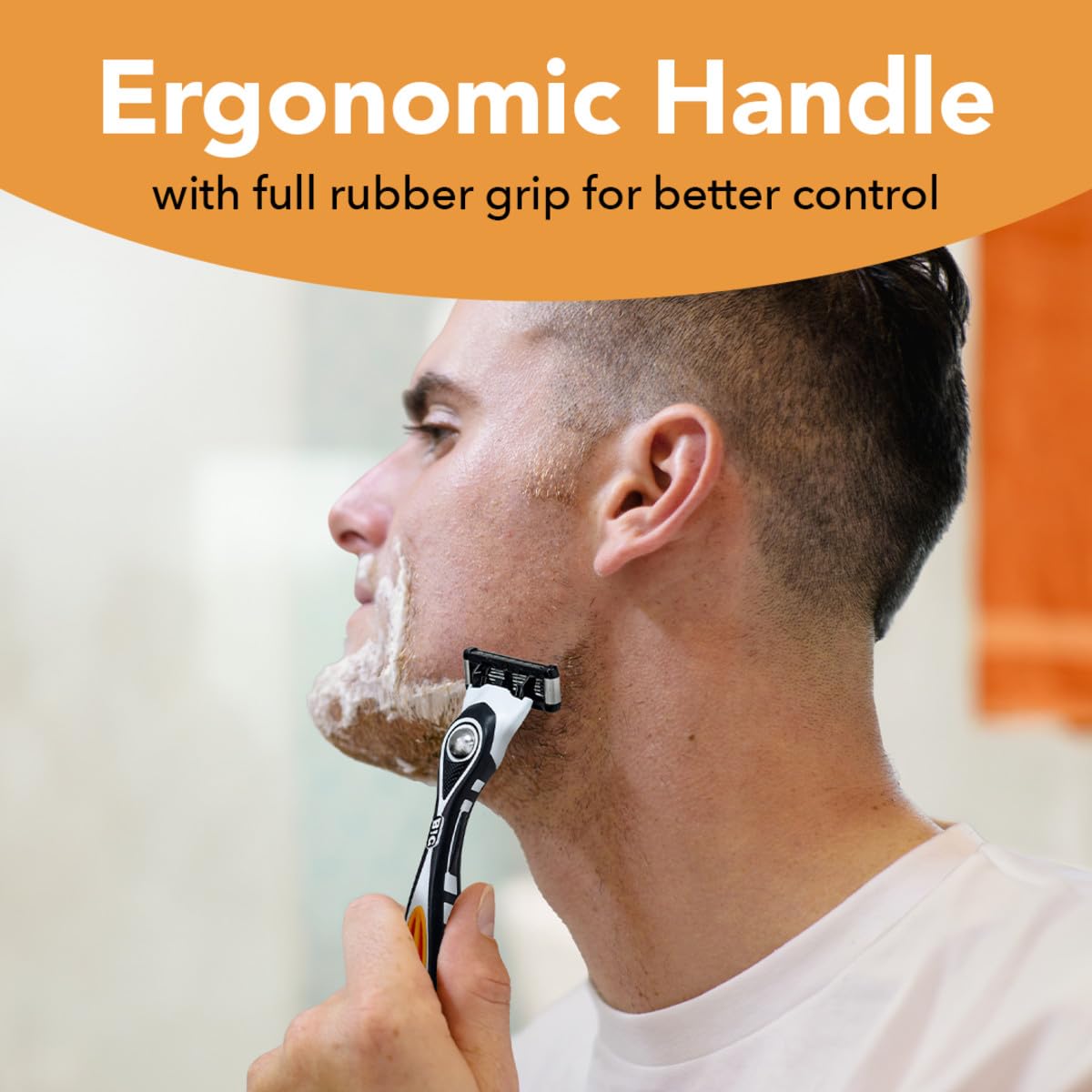 5-Blade Refillable Razors with 7 Cartridges P919