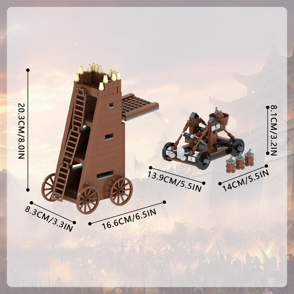Medieval Castle Battle Building Block Set Y24326