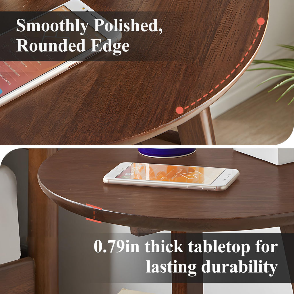 2-Tier Round Side Table U2138