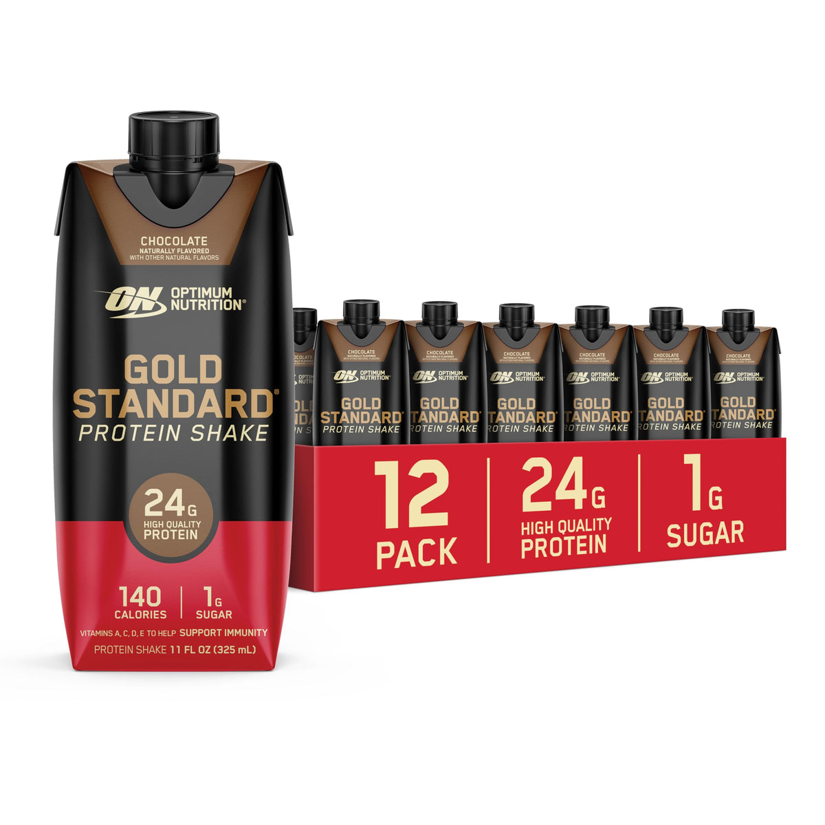Chocolate 24g Protein Shake 12 Ct U8000