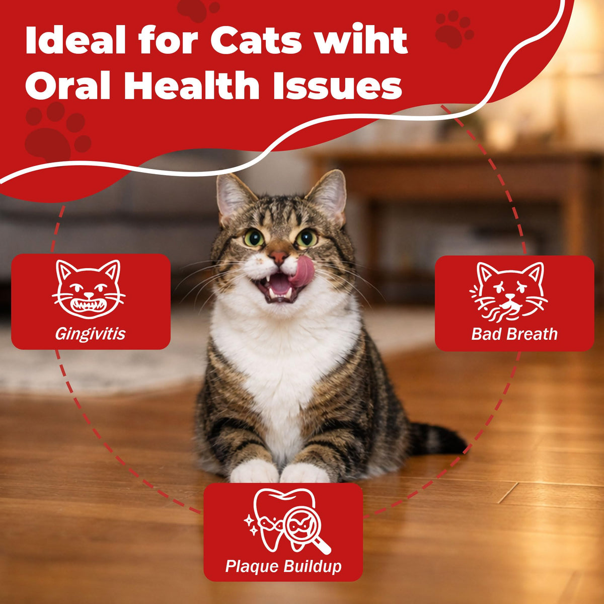 Cat Dental Care Tablets I68933