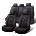Waterproof Nappa Leather Full Set Car Seat Covers K6718