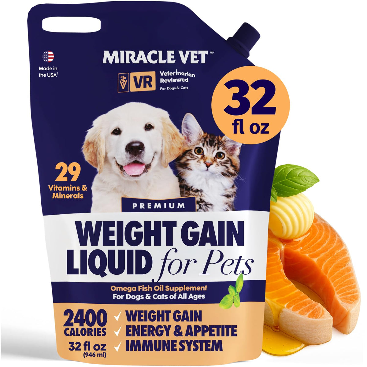 High-Calorie Weight Gainer Gel for Dogs & Cats O95529