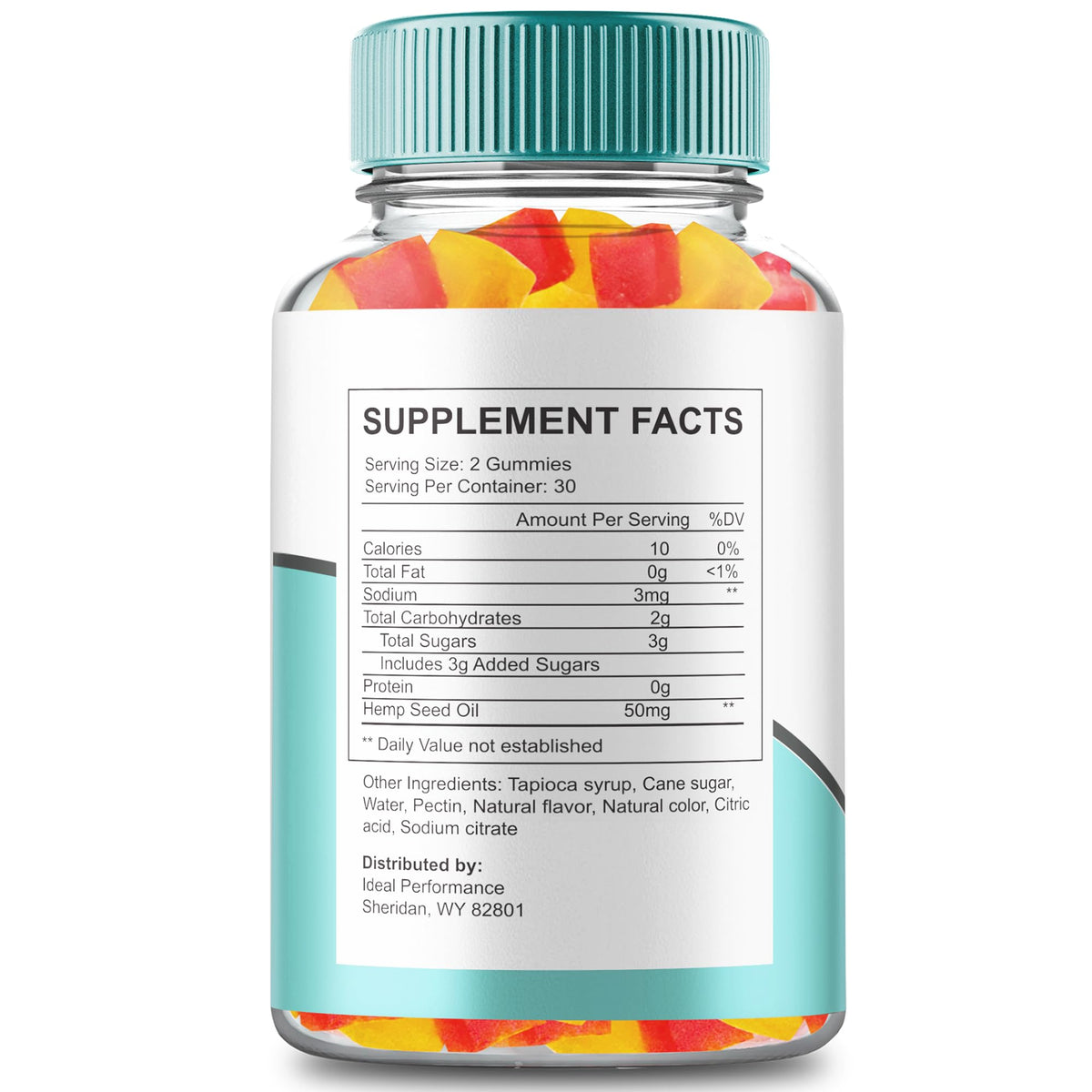 Hemp Gummies Maximum Strength All Natural 3 Pack I308