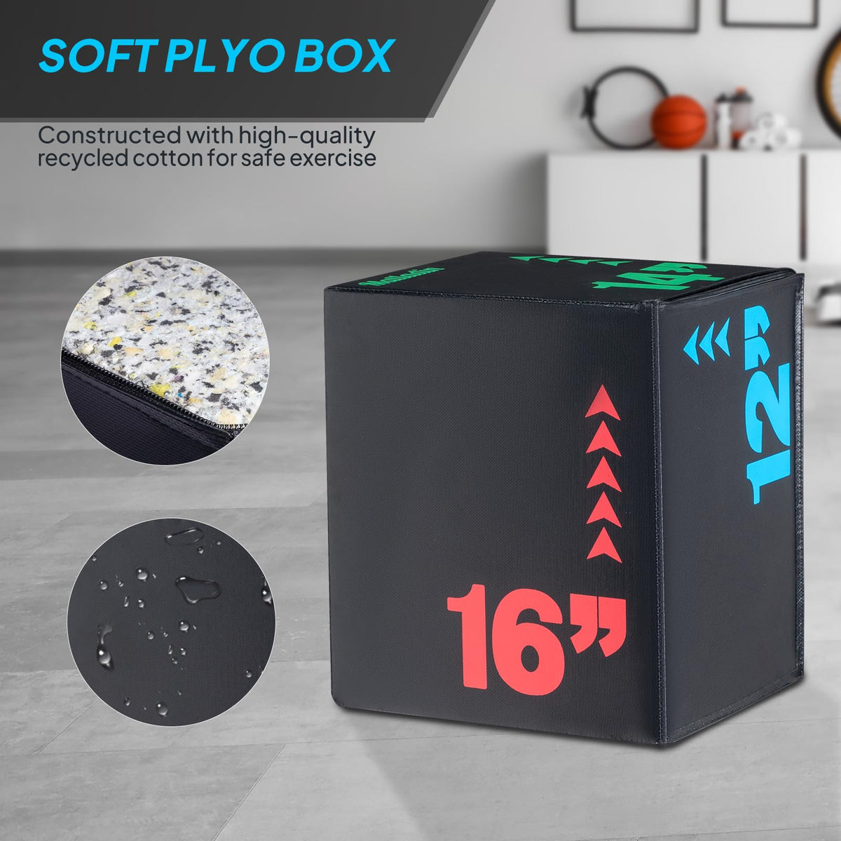 Heavy Foam 3 in 1 Plyo Box P17194