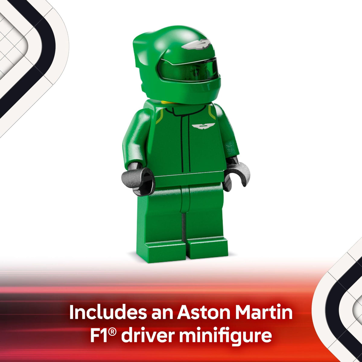 Aston Martin F1 Race Car Toy Building Set X994