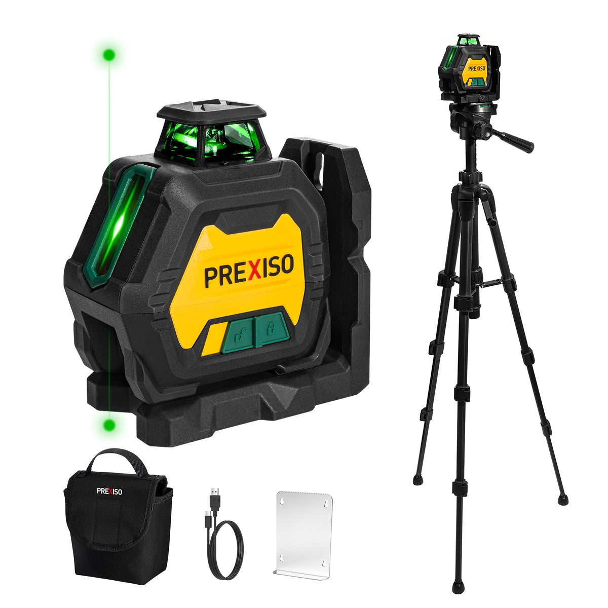 360 Laser Level with Tripod & 2 Plumb Dots X57307