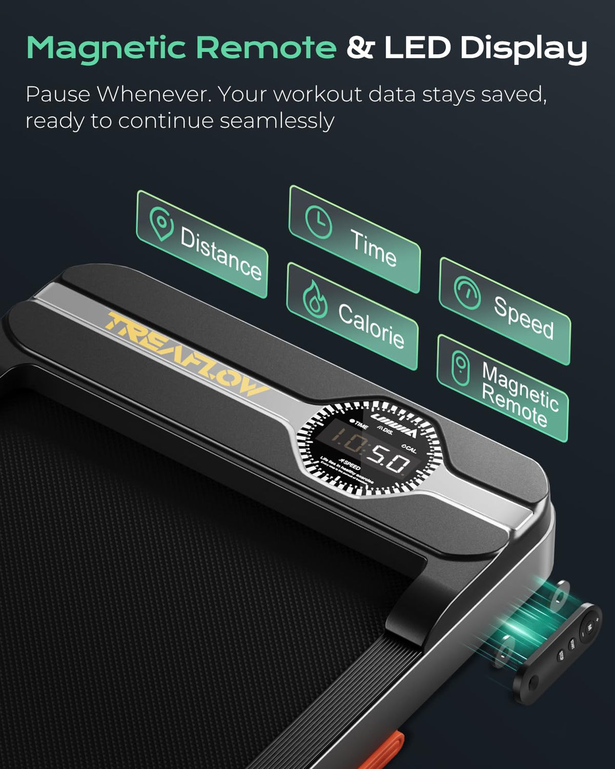 Walking Pad with 8% Incline F59168