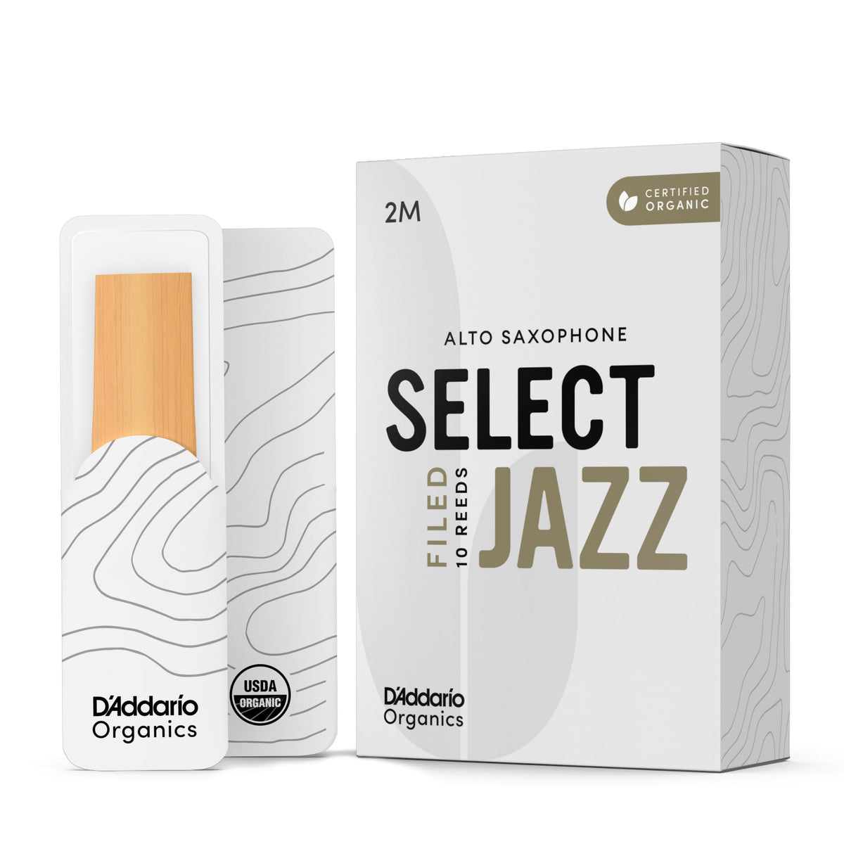 Alto Sax Reeds 2 Medium 10-Pack I490