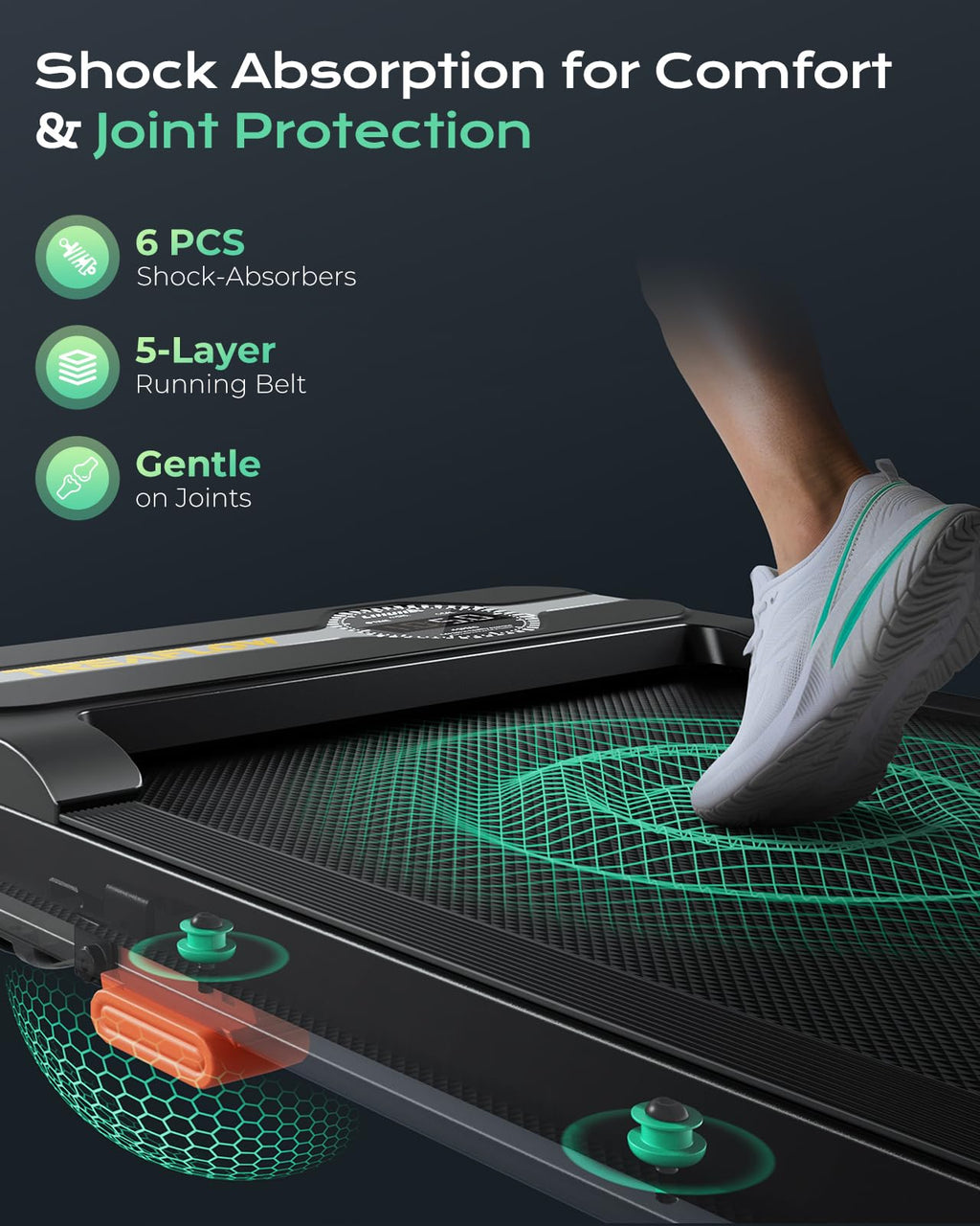 Walking Pad with 8% Incline F59168