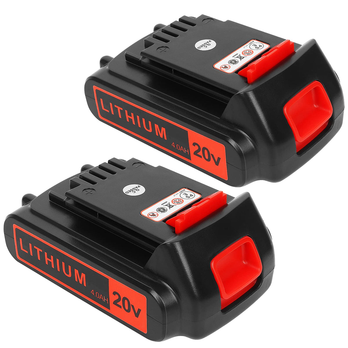 2 Pack 4000mAh 20V Lithium Ion Battery G574025