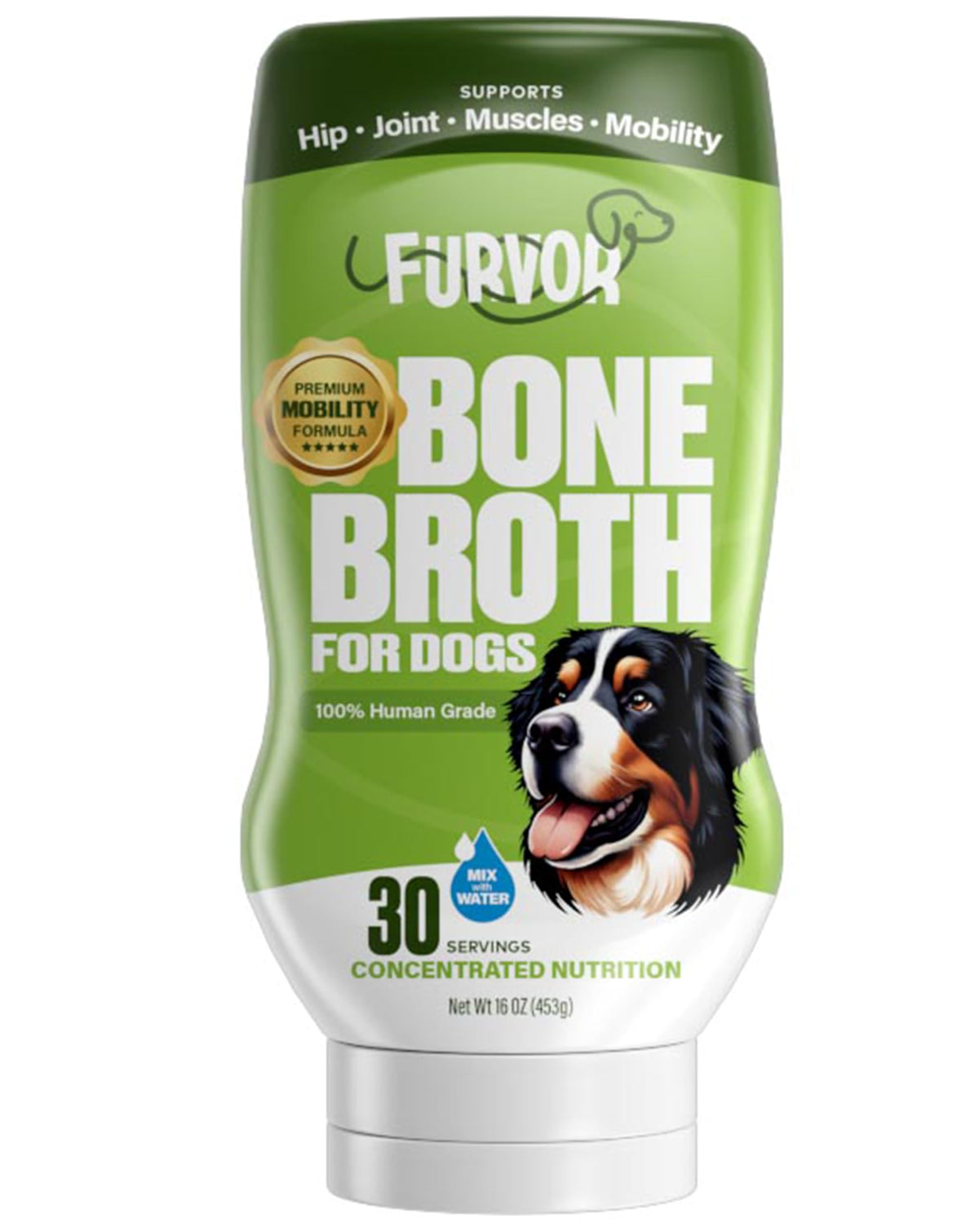 Beef Bone Broth Concentrate for Dogs, 16 oz Q532017