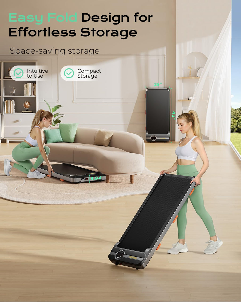 Walking Pad with 8% Incline F59168