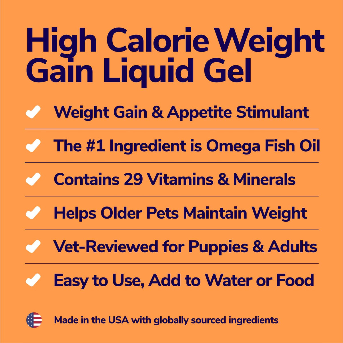 High-Calorie Weight Gainer Gel for Dogs & Cats O95529