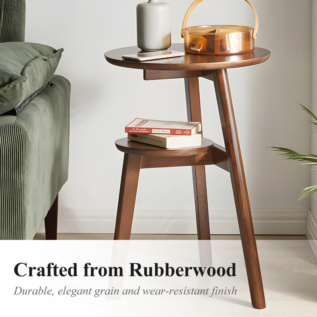 2-Tier Round Side Table U2138