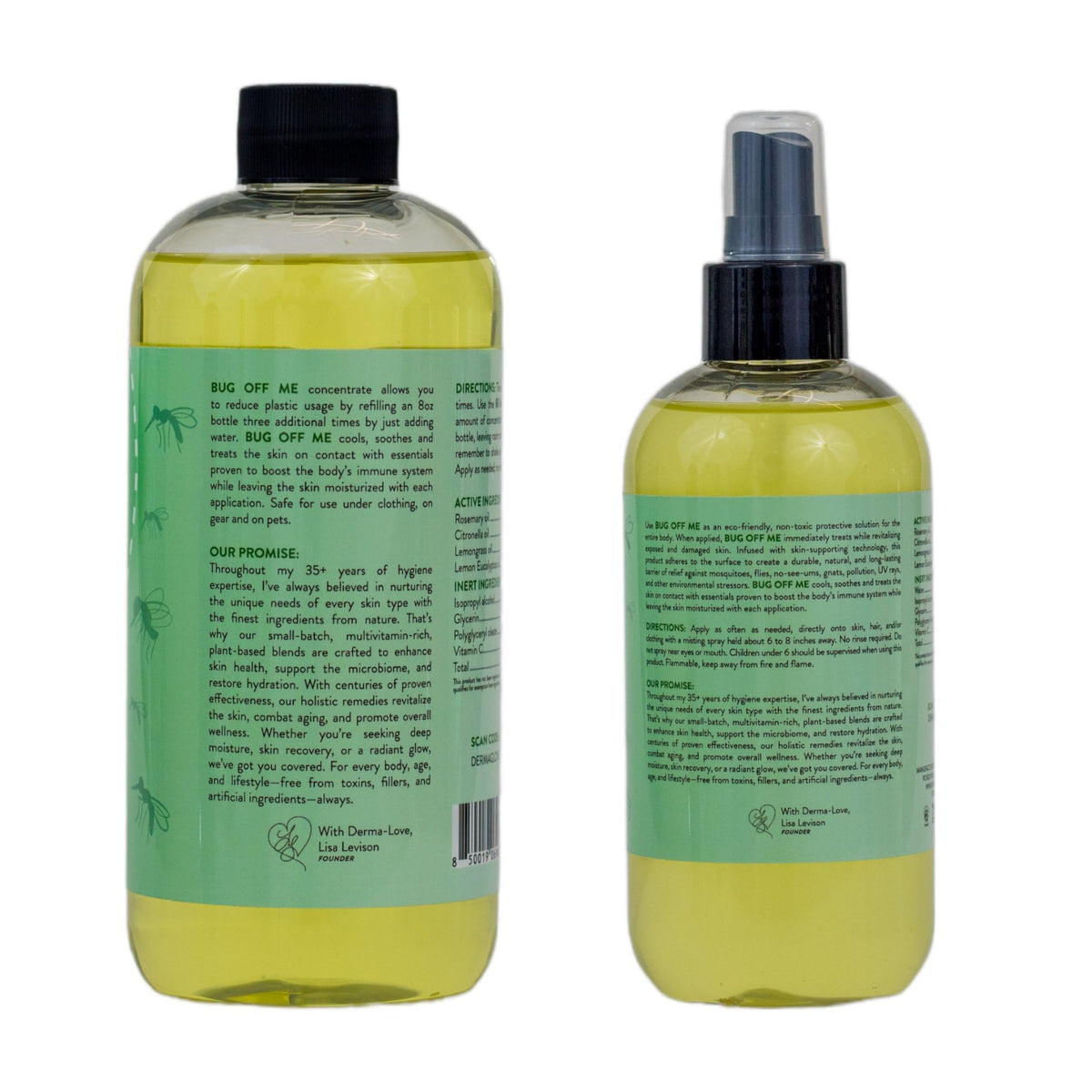 Mosquito and Insect Repelling Body Spray Refill Kit L113826