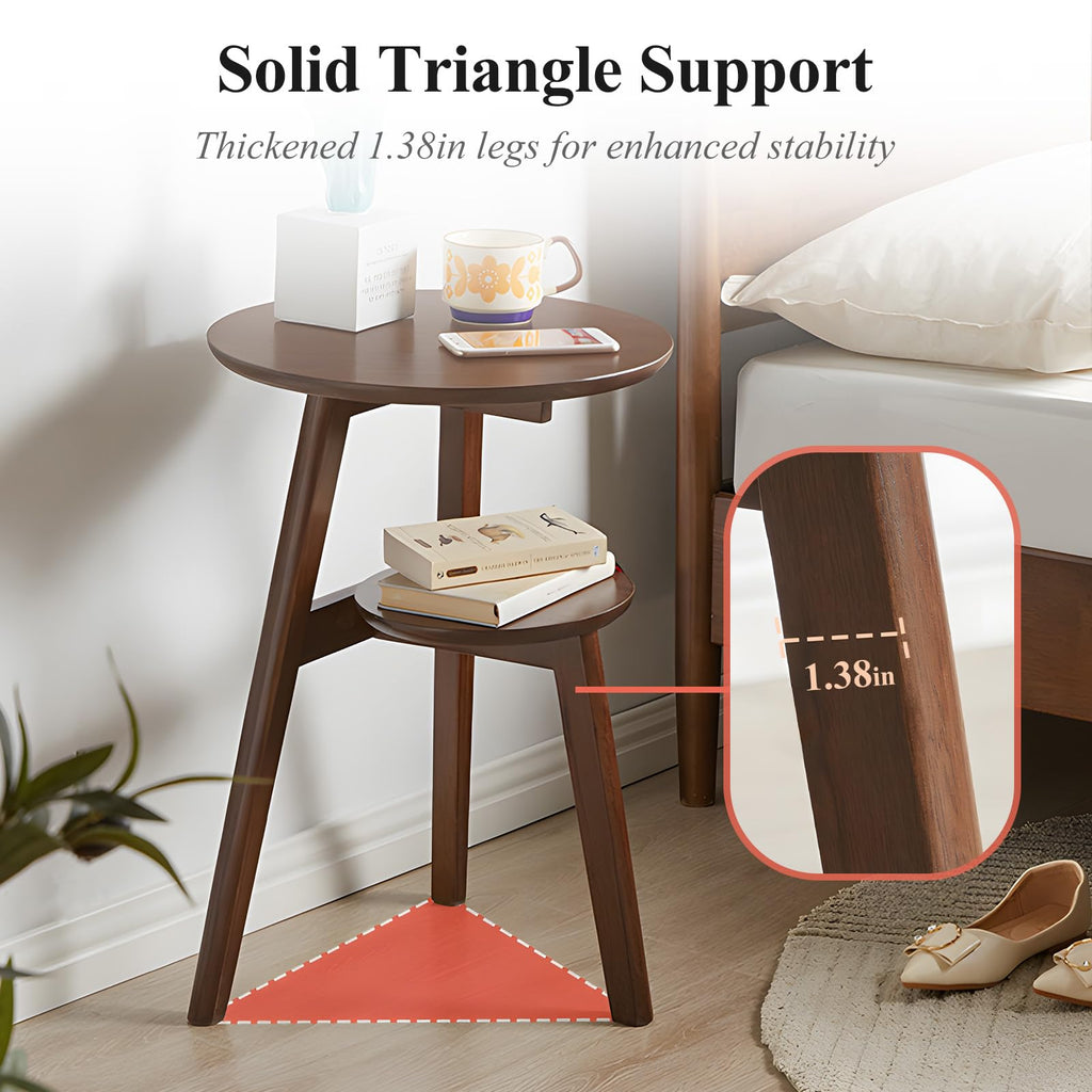 2-Tier Round Side Table U2138