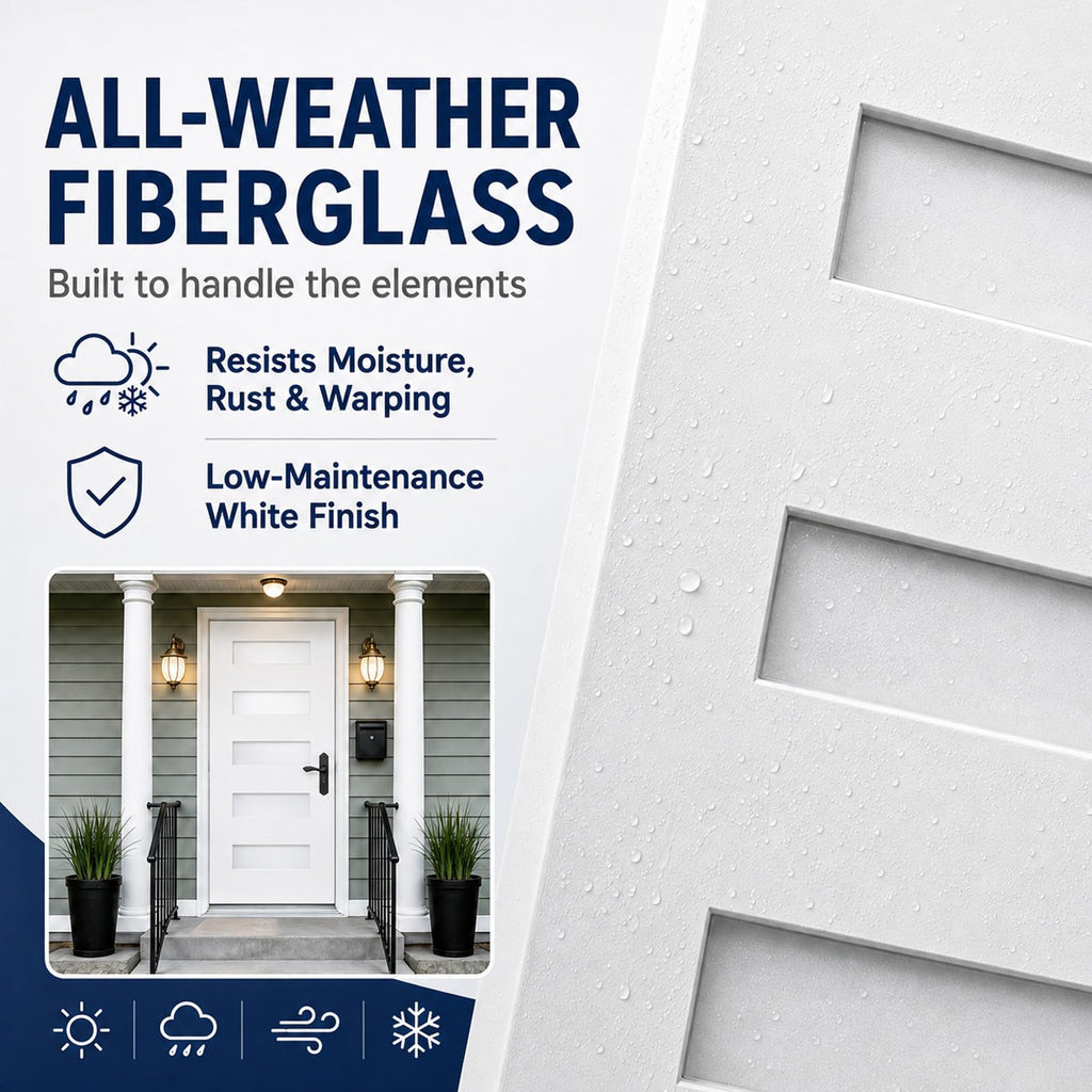 36"x80" Fiberglass Entry Door N13974