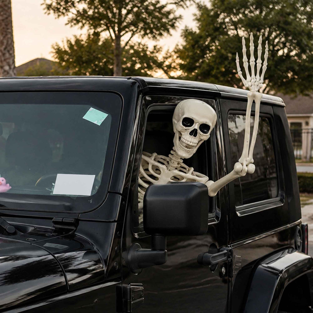 5.4ft Posable Life Size Skeleton with Movable Joints P376753