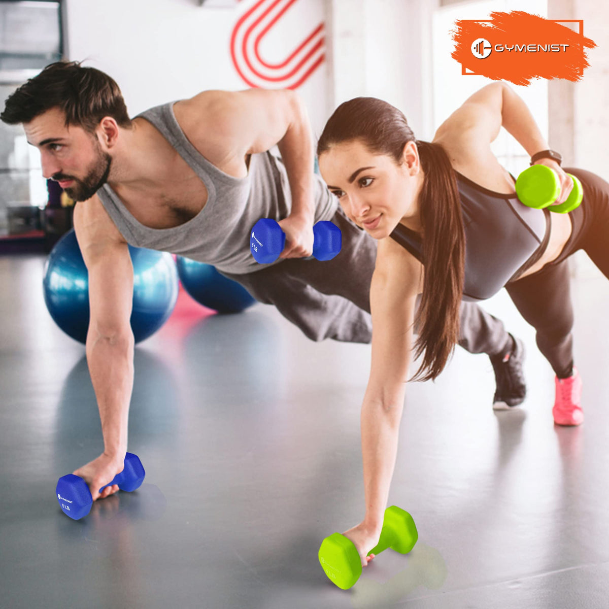 Neoprene Dumbbells Set of 2 H7136
