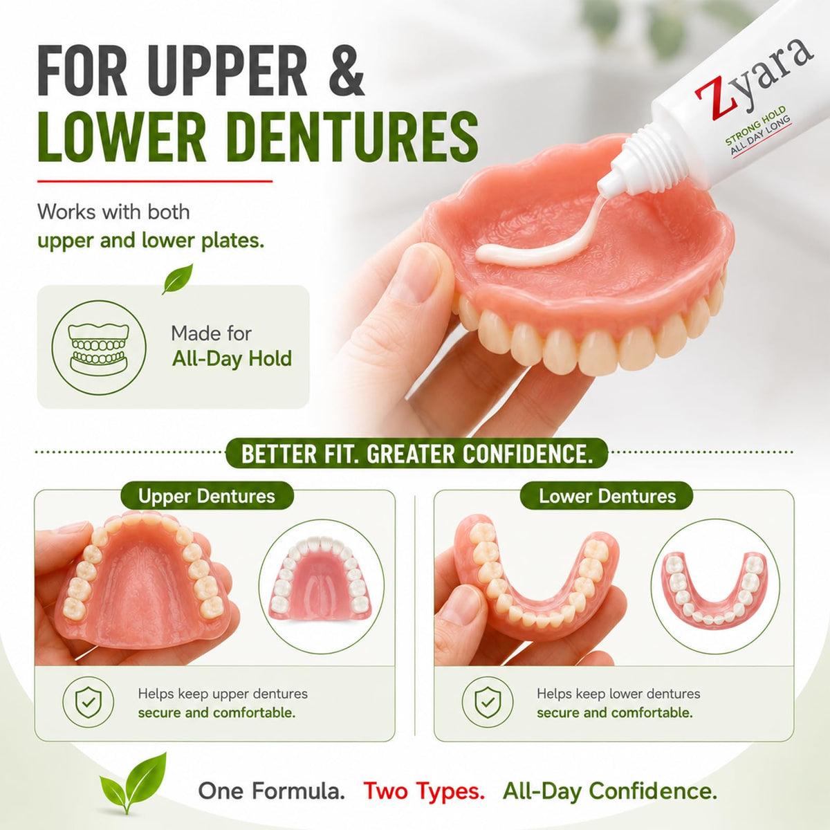 Denture Cream 0.71 Oz A861968